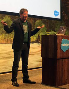 Mike presents at SF event